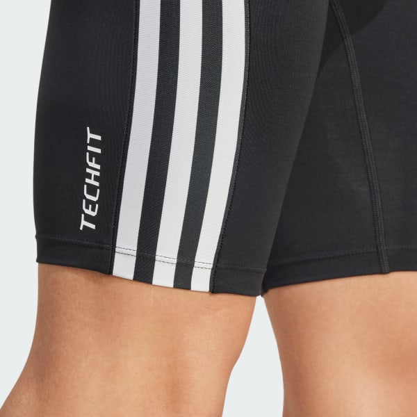 TECHFIT Compression Training 3 Stripes Short Tights