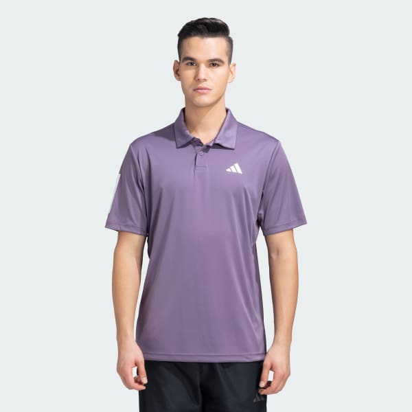 Adidas purple polo top shirt
