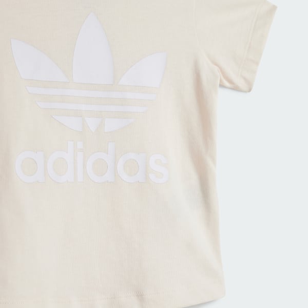 Hvid Trefoil T-shirt