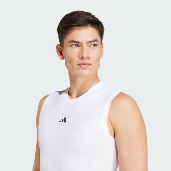 Adidas techfit sleeveless shirt shop