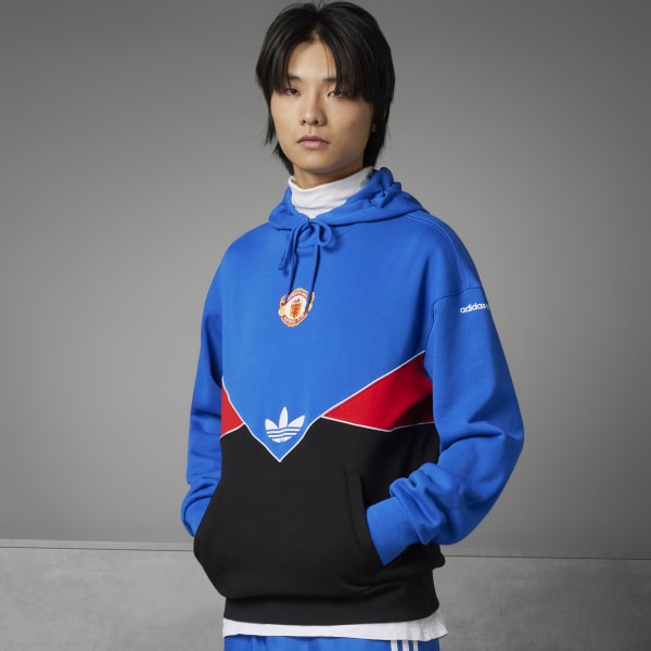 Adidas originals discount manchester united hoodie