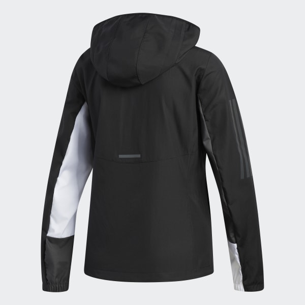 adidas Own the Run Hooded Wind Jacket Black adidas Philippines