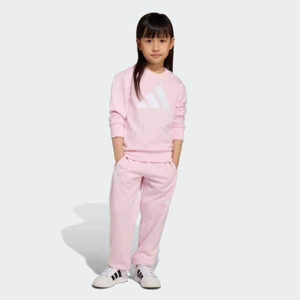 Rosado Conjunto Buzo Essentials Niños