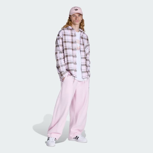 Rosa PANTALÓN GRAPHIC ORIGINALS SHOEMAKER DE ALGODÓN PERCHADO