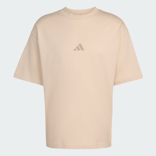 Beige Future Icons Small Logo Tee