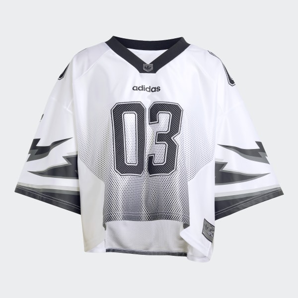 adidas Adilenium Season 3 Short Sleeve Graphics Jersey - White