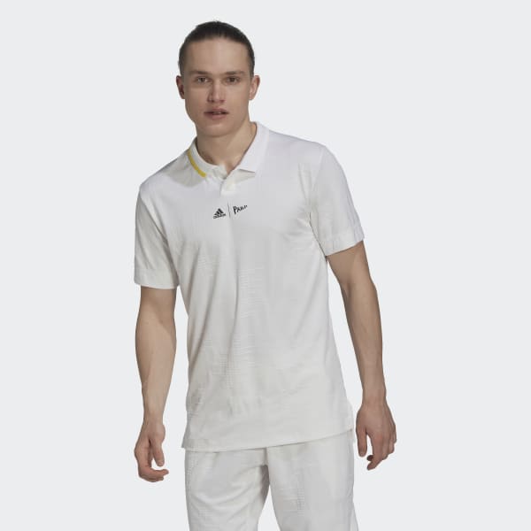 Λευκό London FreeLift Polo Shirt V8977