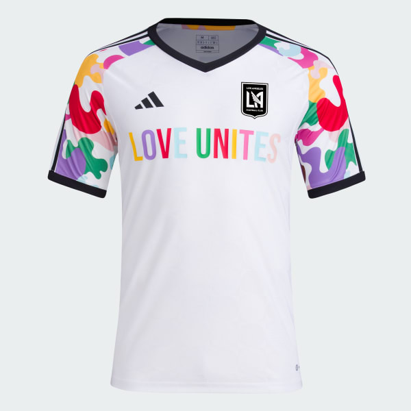 adidas Los Angeles FC Pride Pre-Match Jersey - White