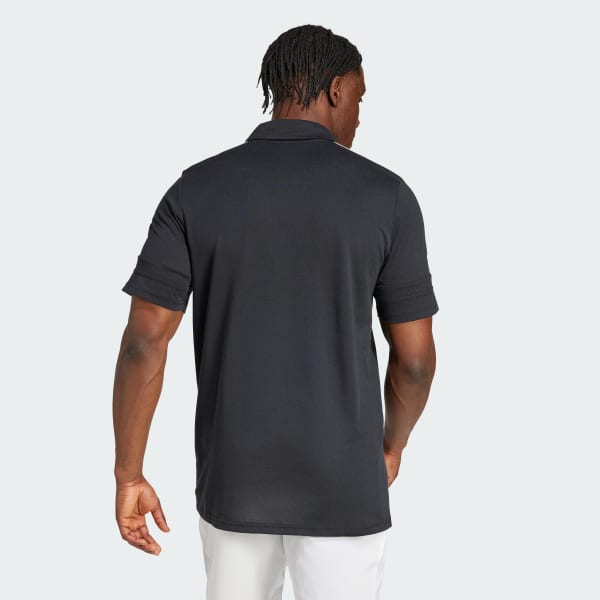 Preto Camisa Polo Algodão Squadra 25