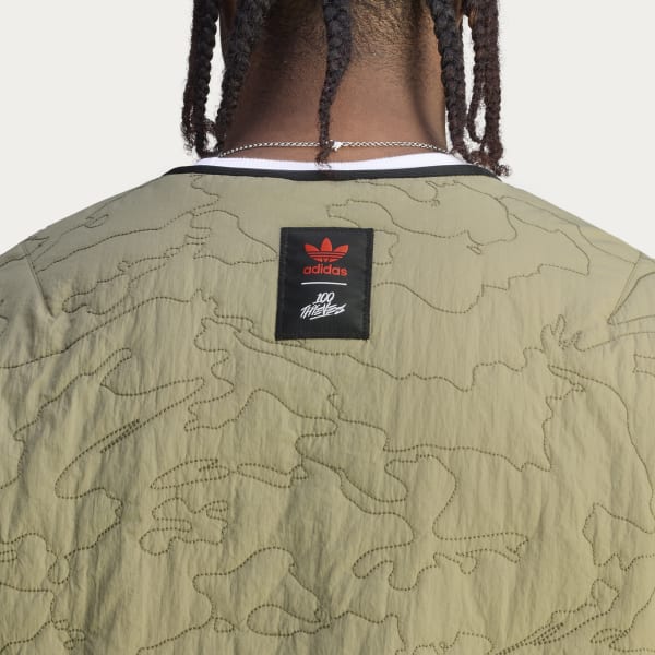 [ADIDAS] ライナージャケット キルティング オリーブ 楽天市場】アディダス オリジナルス ジャケット adidas