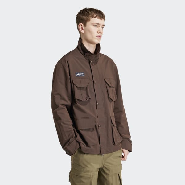 adidas Haslingden Jacket Brown adidas Singapore
