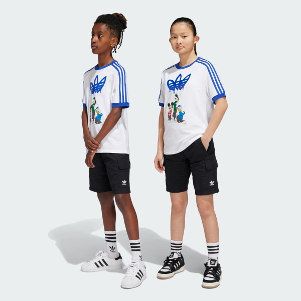 Noir Short Cargo Enfants