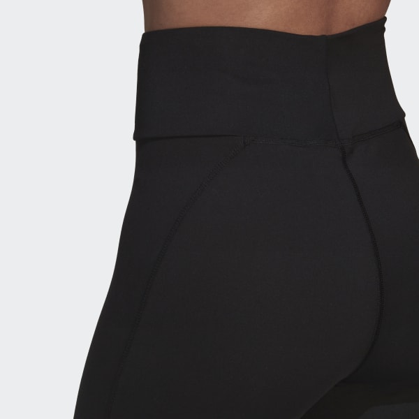 Czerń Yoga Essentials High-Waisted Leggings