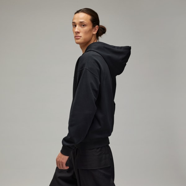 Noir Veste à capuche French terry zippée Y-3