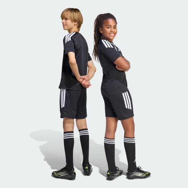 Negro Shorts Tiro26 League para Niños