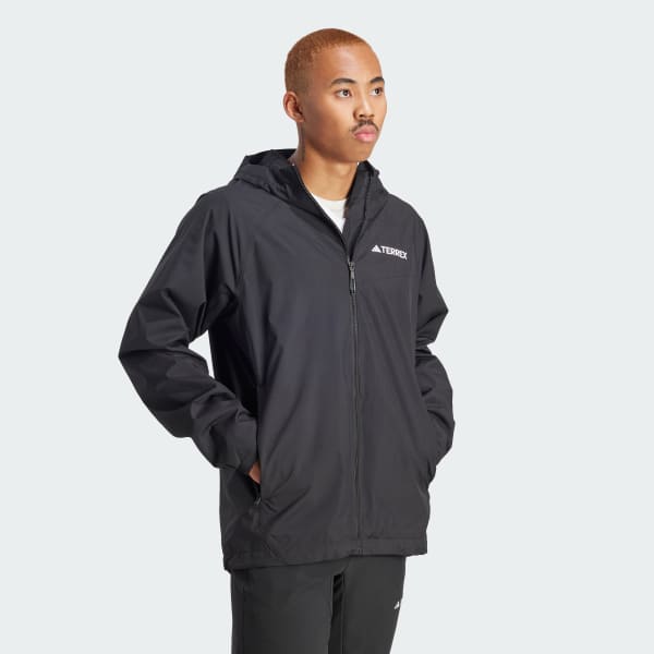 Adidas originals rain jacket deals