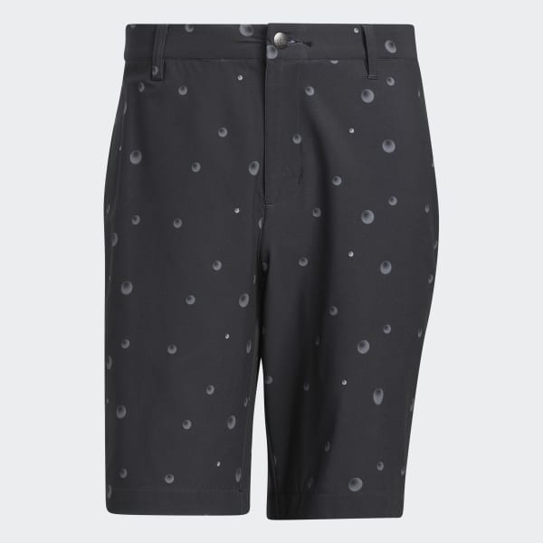 Đen Quần Short 9 Inch Phủ Họa Tiết Ultimate365