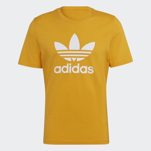 Geel Adicolor Classics Trefoil T-shirt JLA46