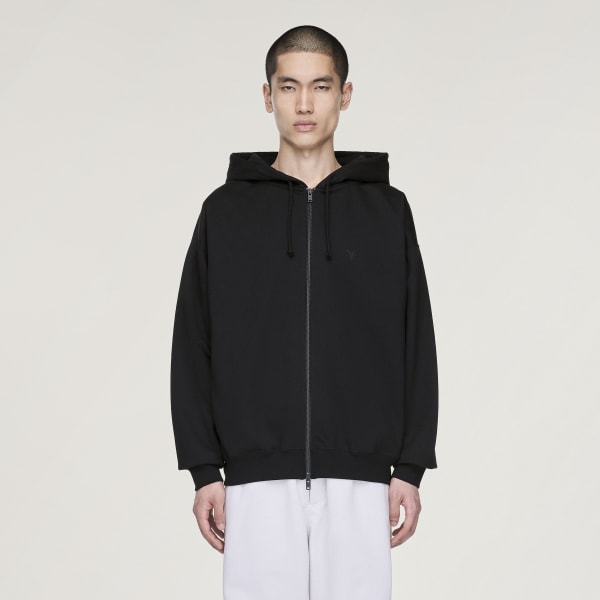 アディダス Y-3 Brushed Terry Zip Hoodie - ブラック | アディダス