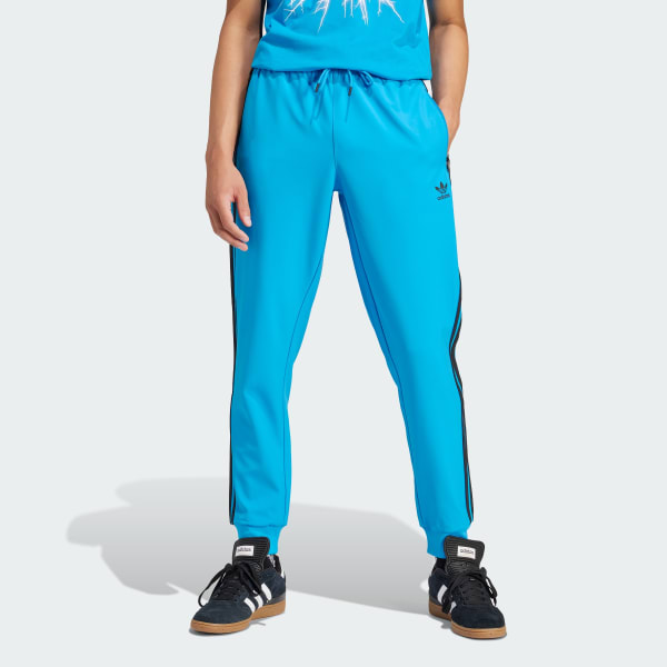 Adidas originals tracksuit bottoms blue new arrivals