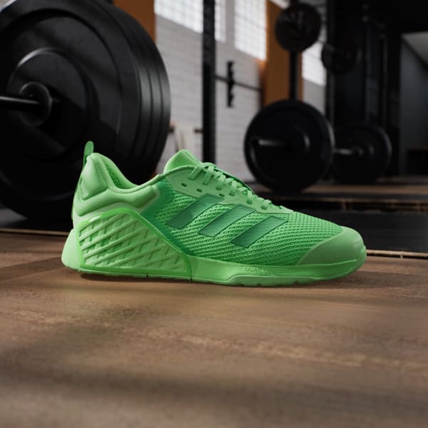 adidas Dropset 3 Training Shoes - Green | Free Shipping with