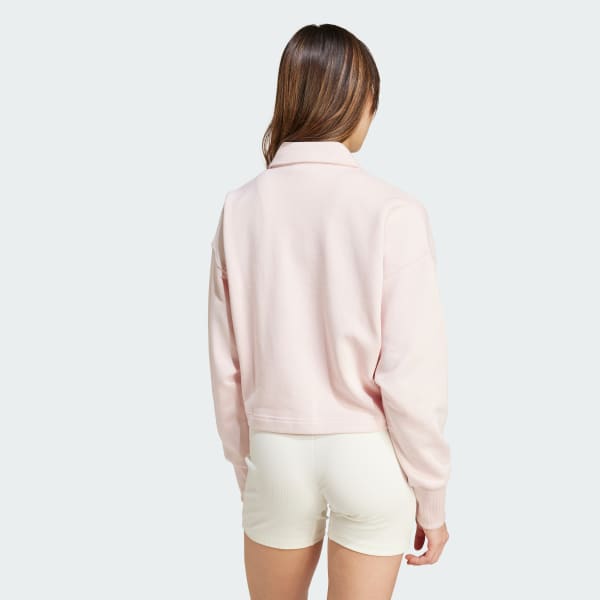 Rosado Polera con Cuello Camisa ALL SZN Tela French Terry
