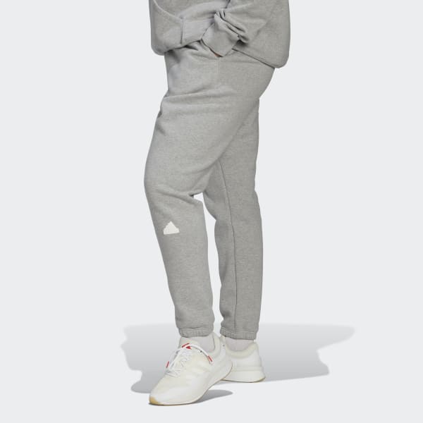 Cinzento Calças (Plus Size) BW304