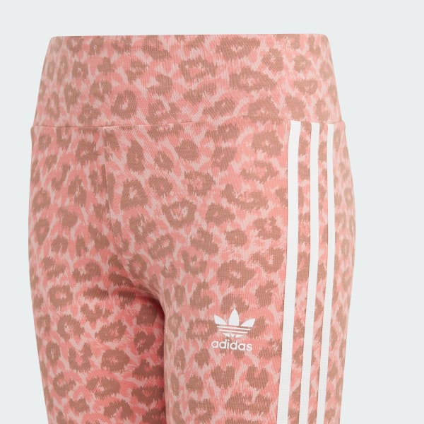Rosado Licras Animal Allover Print High Waist