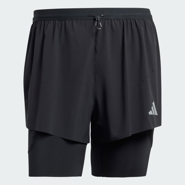 Negro Short ADI365 Climacool+ 4 Bolsillos 2 en 1