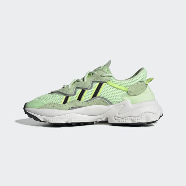 ozweego white solar green