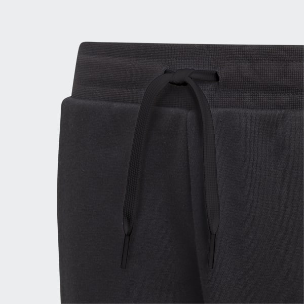 Negro Shorts Felpa
