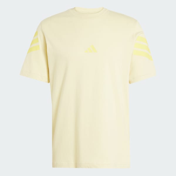 Yellow Future Icons 3-Stripes Tee
