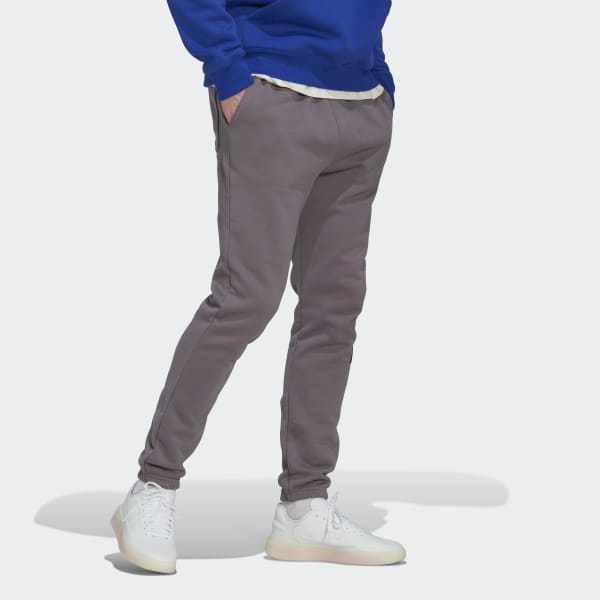 Grau Fleece Hose
