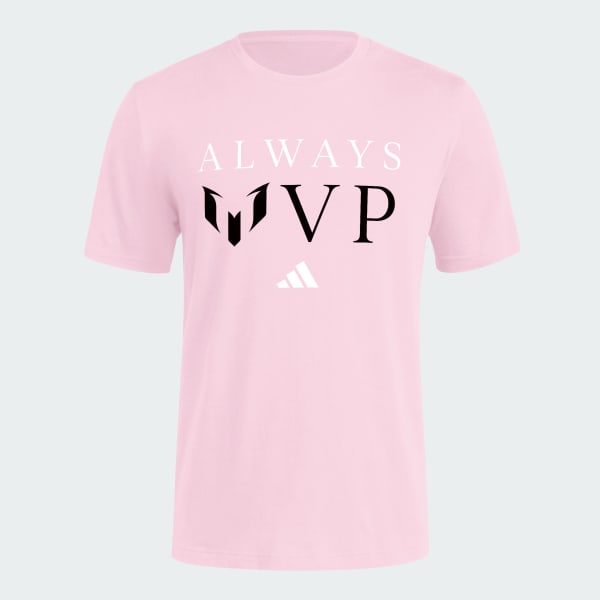 adidas Messi MLS MVP Winner Graphic Tee - Pink | Free