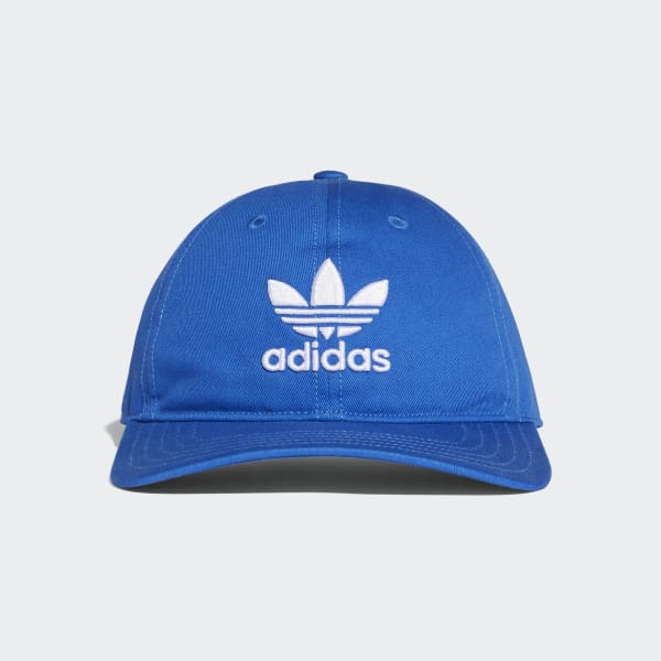 adidas trefoil cap blue