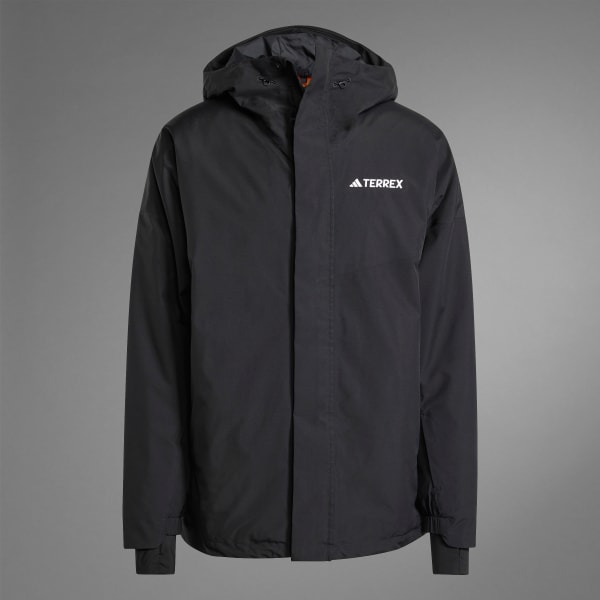 adidas Terrex Multi 2L Rain.Rdy Insulated Jacket Black adidas UK