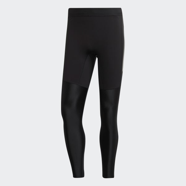 Svart Adizero Long Tights
