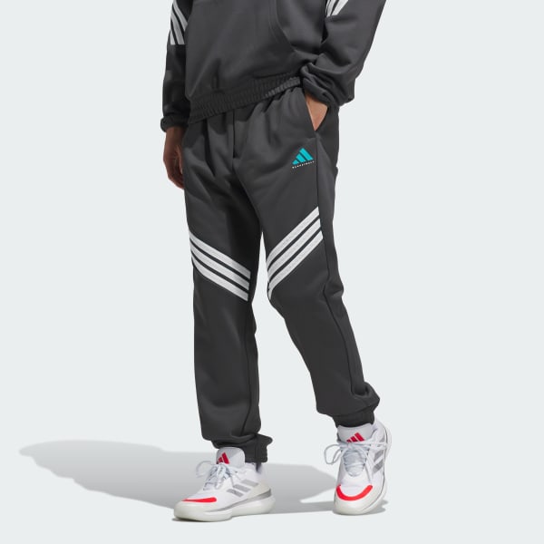 Adidas Basketball Crazy Warm Fleece Pants - Black | Free Shipping