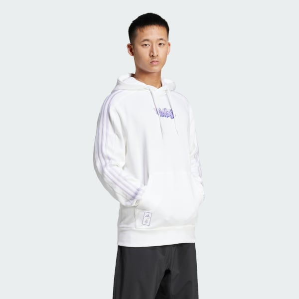 Blanco Polera con capucha Real Madrid