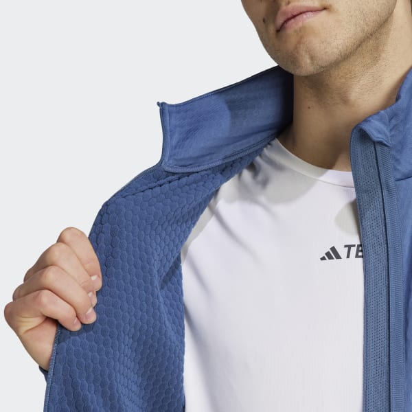 Adidas full sale zip fleece jacket