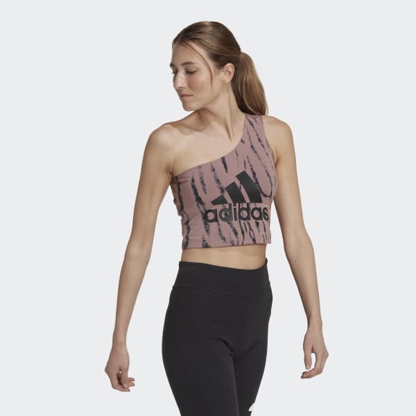 Μωβ Future Icons Animal Print Tank Top