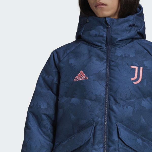 Niebieski Juventus Lifestyler Down Jacket ZB153