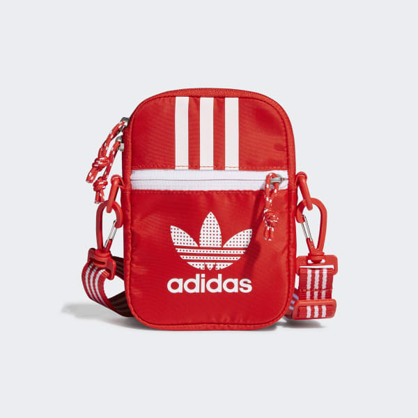 naam pedaal teleurstellen adidas Adicolor Classic Festival Bag - Red | unisex lifestyle | adidas US