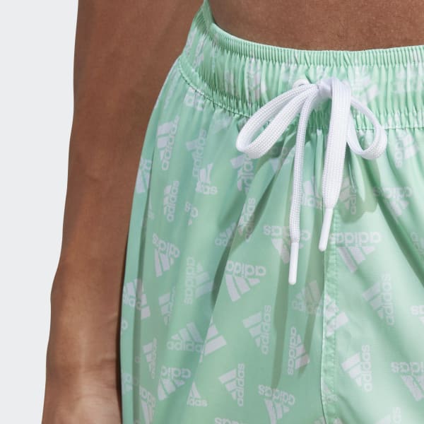 Gron Logo Print CLX Very Short Length badebukser