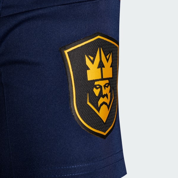 Azul Jersey oficial Galácticos del Caribe Kings League 2025 Niños