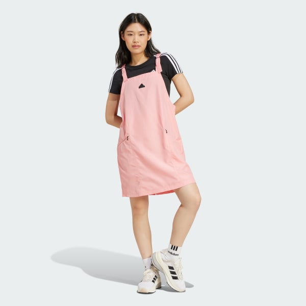 Adidas pink dress top