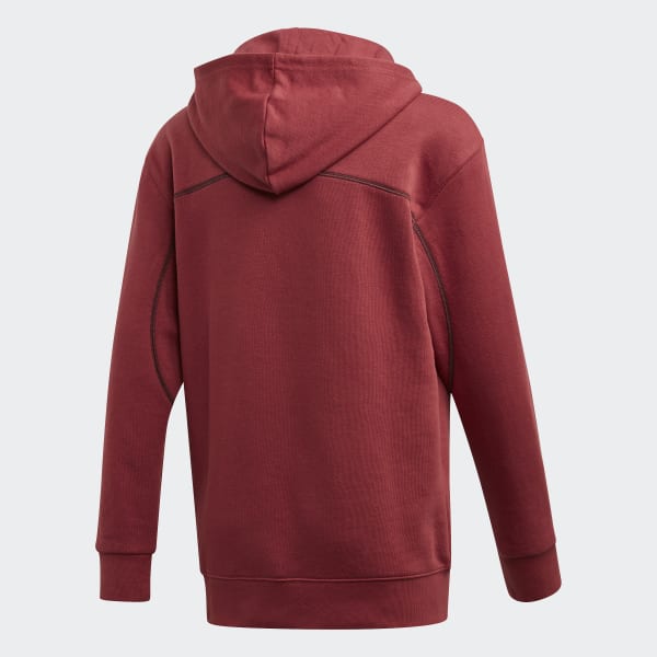 red adidas hoodie junior