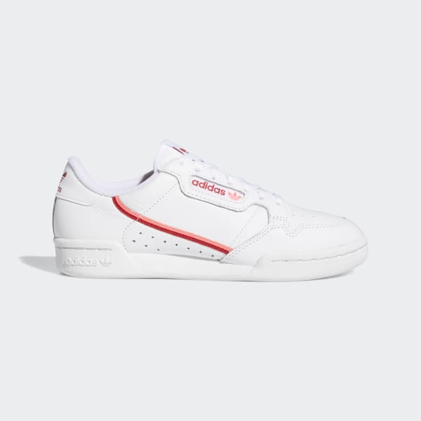 adidas continental 8 white pink