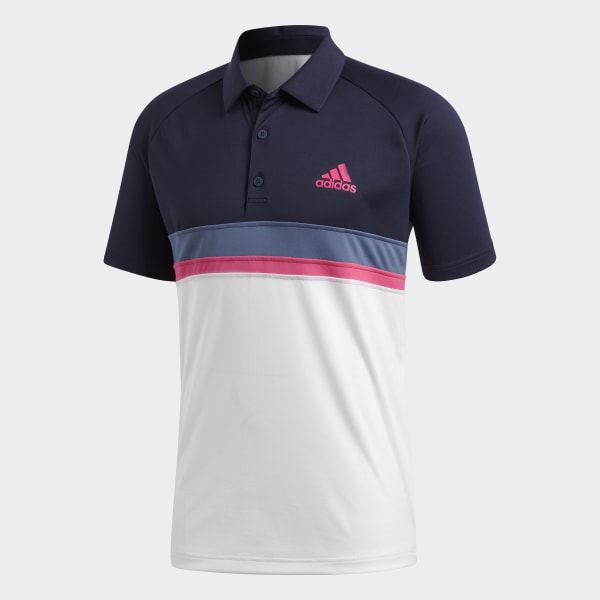 adidas colorblock polo