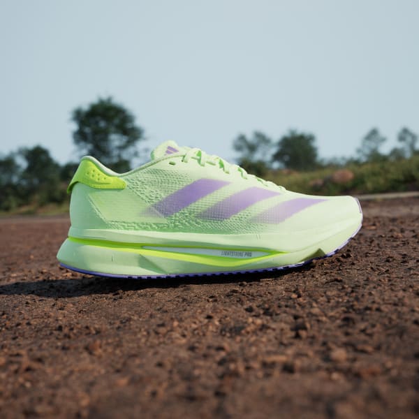 Yellow Adizero SL2 Running Shoes